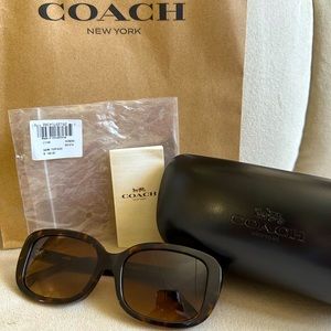 NWT Coach Sunglasses in Dark Turquoise
